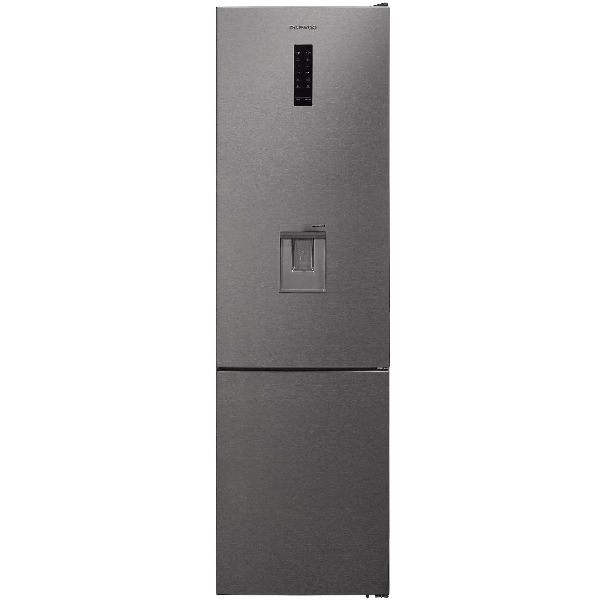 Хладилник с фризер Daewoo FKM327EIR5BG , 327 l, E , No Frost , Инокс Изображение