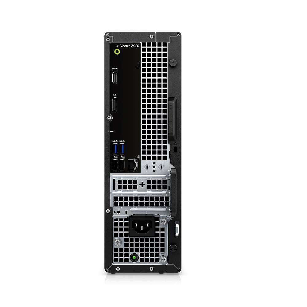 Dell Vostro 3020 SFF, Intel Core i7-13700 (16-Core, 24MB Cache, 2.1GHz to 5.1GHz), 8GB, 8Gx1, DDR4, 3200MHz, 512GB M.2 PCIe NVMe, Intel UHD Graphics 770, Wi-Fi 5, BT, Keyboard&Mouse, Win 11 Изображение