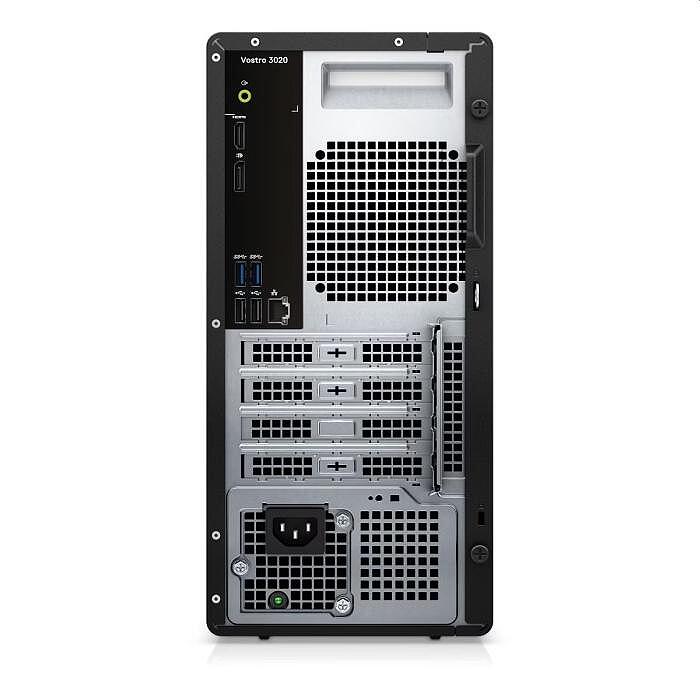 Dell Vostro 3020 MT, Intel Core i7-13700 (16-Core, 24MB Cache, 2.1GHz to 5.1GHz), 8GB, 8Gx1, DDR4, 3200MHz, 256GB M.2 PCIe NVMe, Intel UHD Graphics 770, Wi-Fi 6, BT, Keyboard&Mouse, Ubuntu, Изображение
