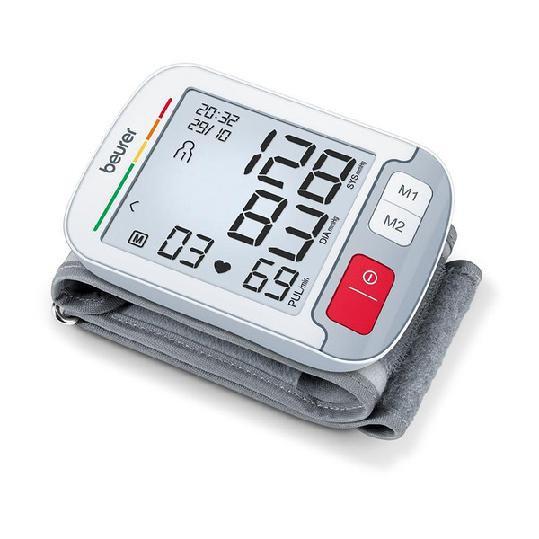 Beurer BC 51 wrist blood pressure monitor, Positioning indicator, Inflation technology, Large, very easy-to-read XL display, Extra slim design, 2 x 120 memory spaces, Risk indicator, Изображение
