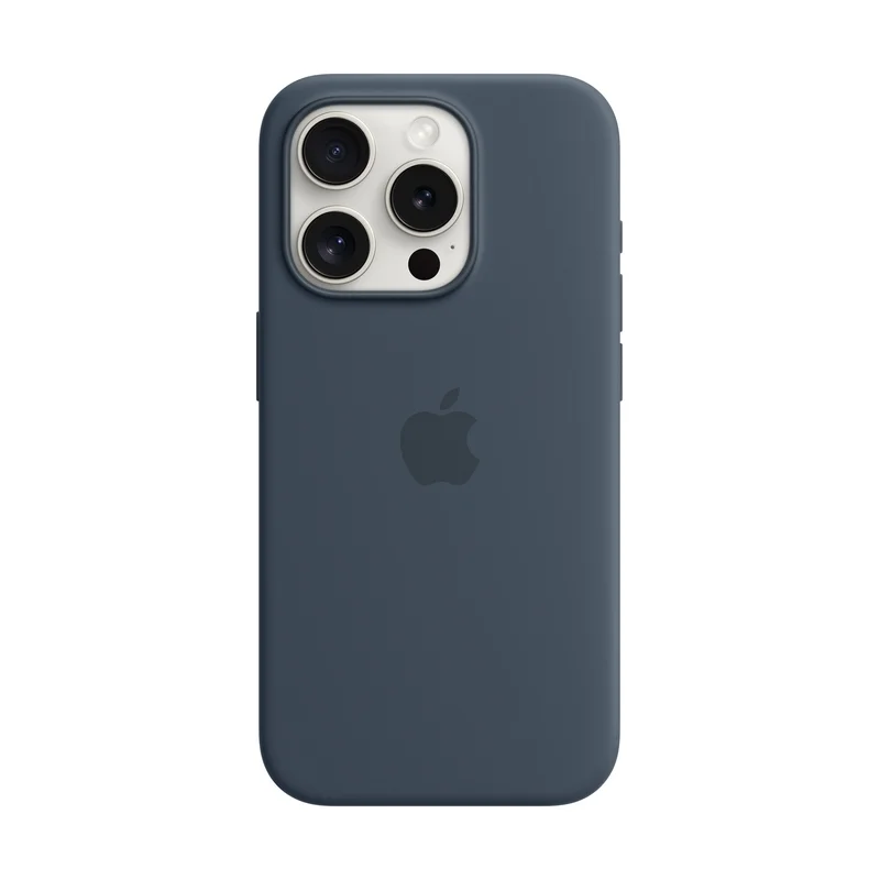 Калъф Apple iPhone 15 Pro Silicone Blue mt1d3 Изображение