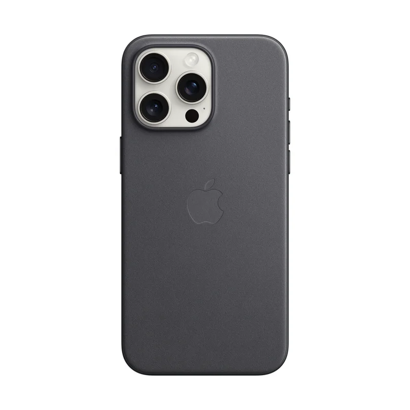 Калъф Apple iPhone 15 Pro Max FineWoven Black mt4v3 Изображение
