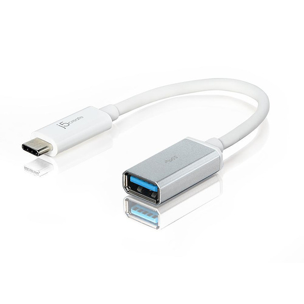 Адаптер  j5create JUCX05, USB-C 3.1 мъжко - USB-A женско 5Gb/s, 90см Изображение