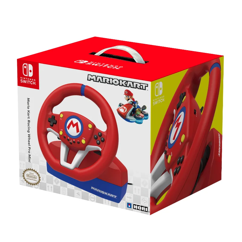 Волан HORI Mario Kart Racing Wheel Pro mini NSW & PC Изображение