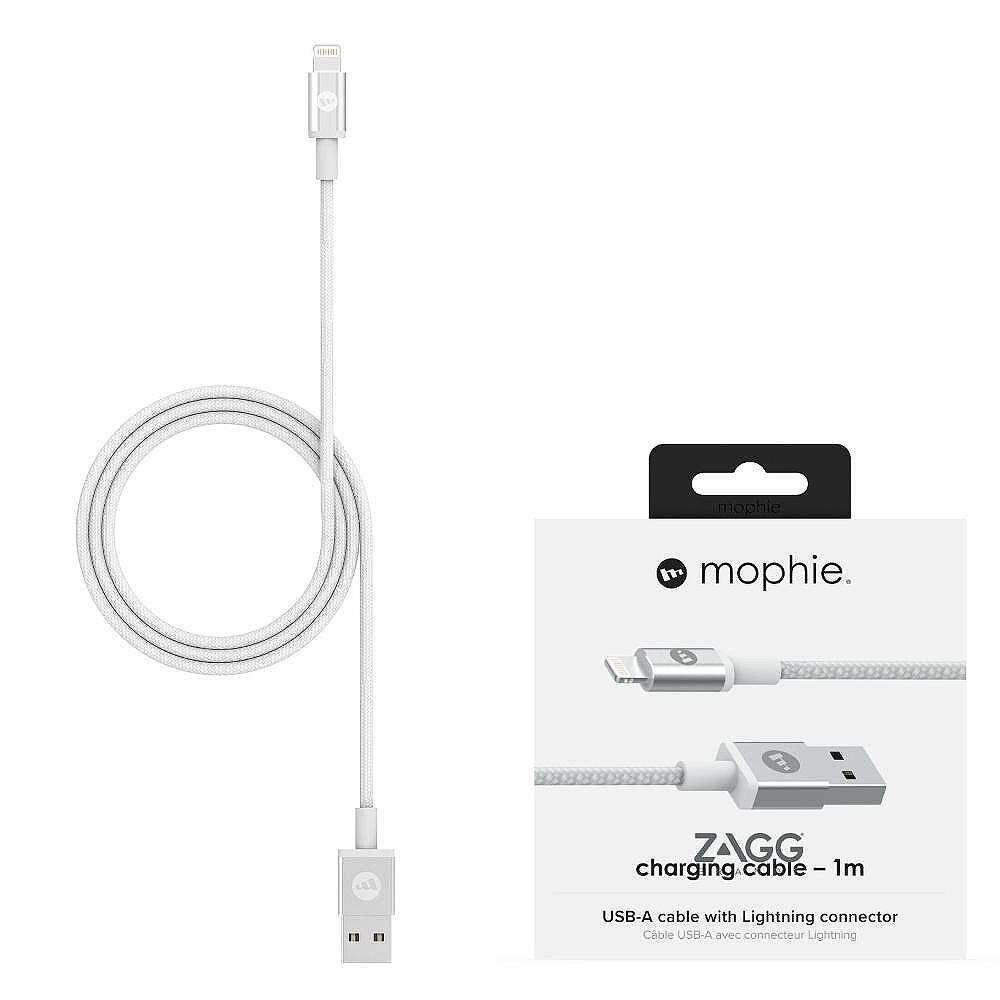 Кабел Mophie Lightning USB-A (1m) White 409903213 Изображение