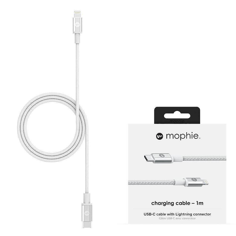 Кабел Mophie Lightning USB-C (1m) White 409903201 Изображение