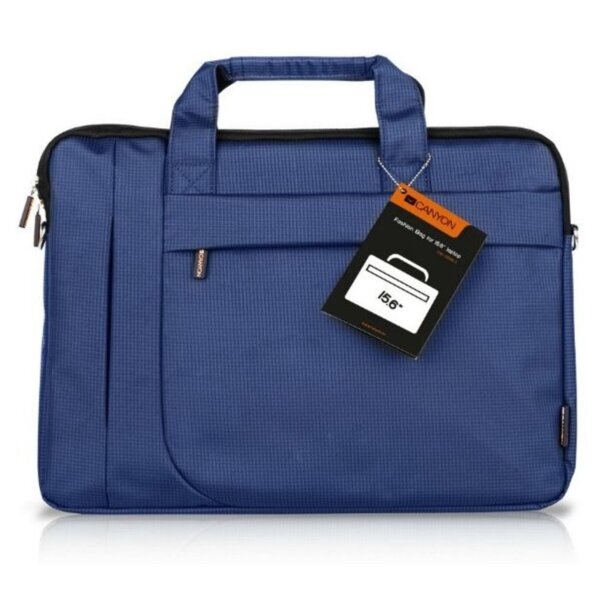 Чанта за лаптоп Canyon CNE-CB5BL3 15.6" BLUE Изображение