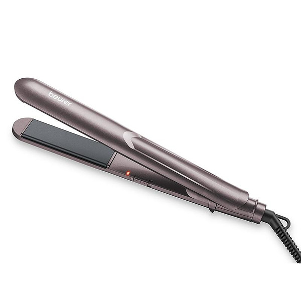 Beurer HS 15 Hair straightener, Ceramic coating, Quick heating, Spring-mounted hot plates,  Automatic switch-off after 30 minutes, Transport lock Изображение