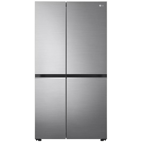 Хладилник Side-by-Side LG GSBV70PZTM , 655 l, F , No Frost , Инокс Изображение