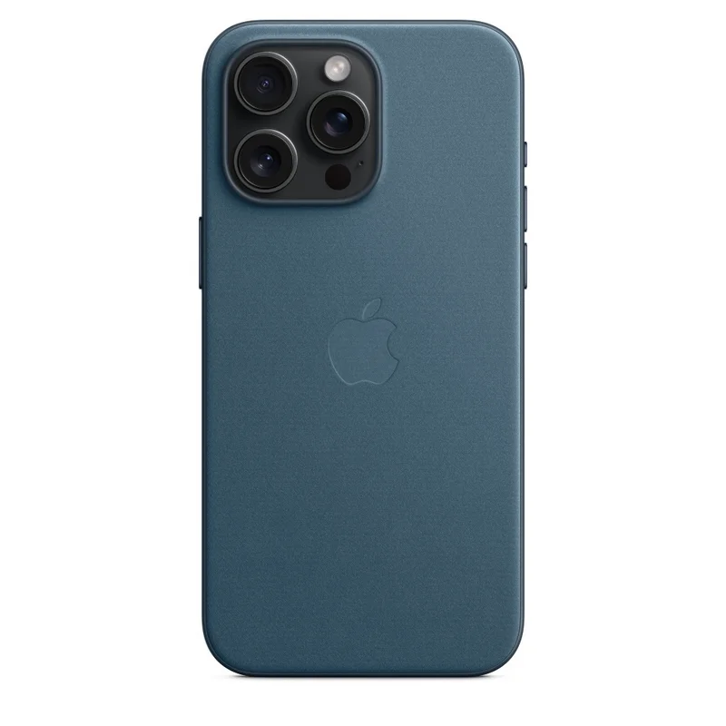 Калъф Apple iPhone 15 Pro Max FineWoven Pacific Blue mt4y3 Изображение