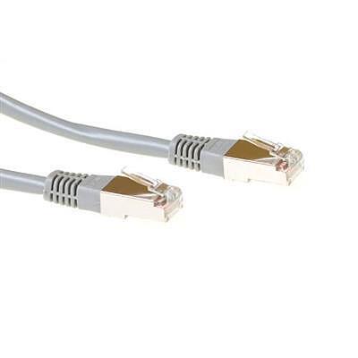Мрежов пач кабел ACT F/UTP, CAT5E, RJ-45 - RJ-45, 3.0 m, Сив Изображение