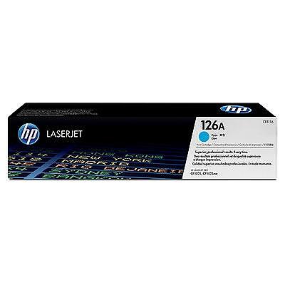 HP 126A Cyan LaserJet Toner Cartridge Изображение