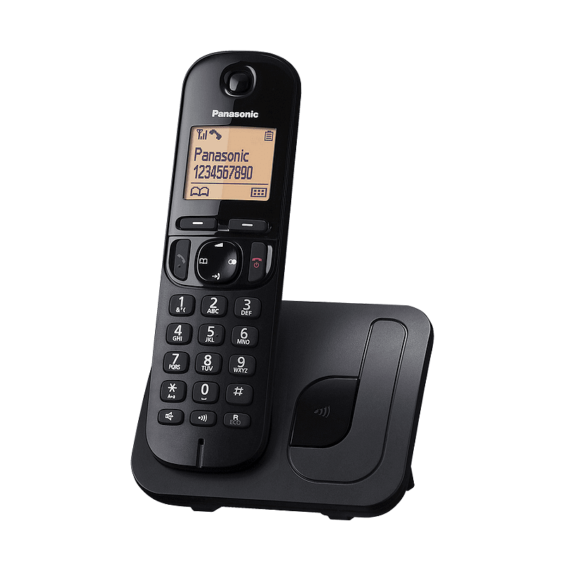 Телефон Panasonic KX-TGC210FXB ЧЕРЕН Изображение