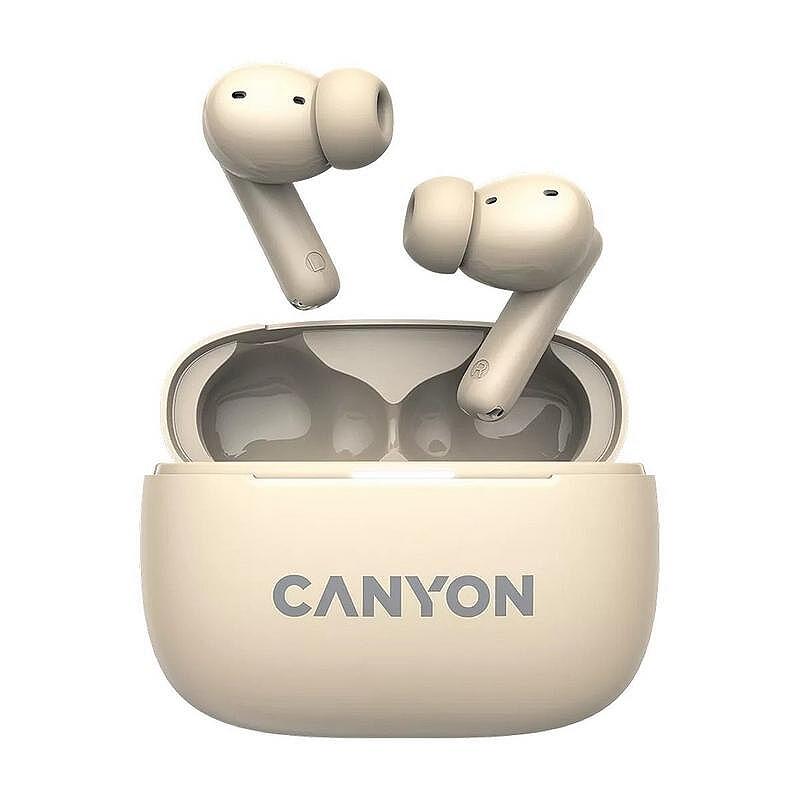 Слушалки Canyon CNS-TWS10BG , Bluetooth , IN-EAR (ТАПИ) Изображение