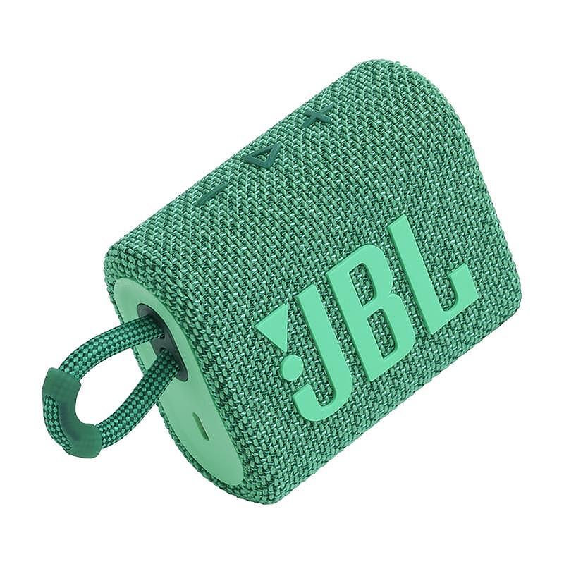 JBL GO 3 ECO GRN Portable Waterproof Speaker Изображение