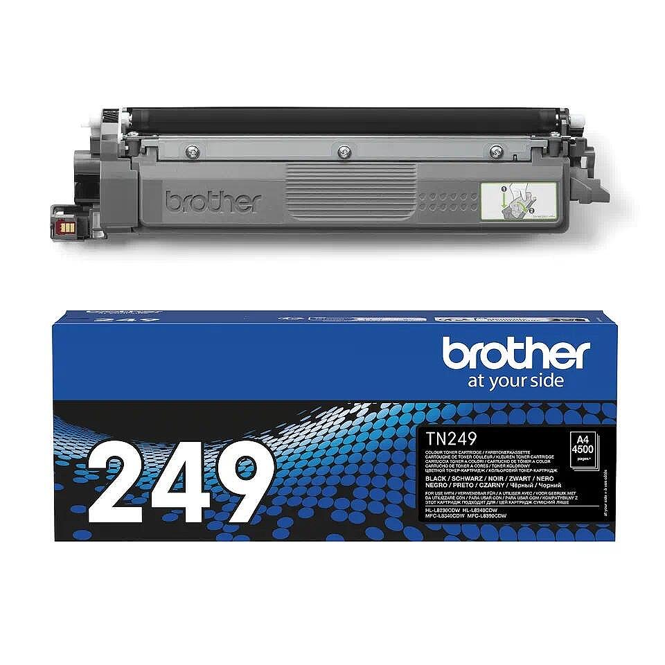 Brother TN-249BK Toner Cartridge Super High Yield Изображение
