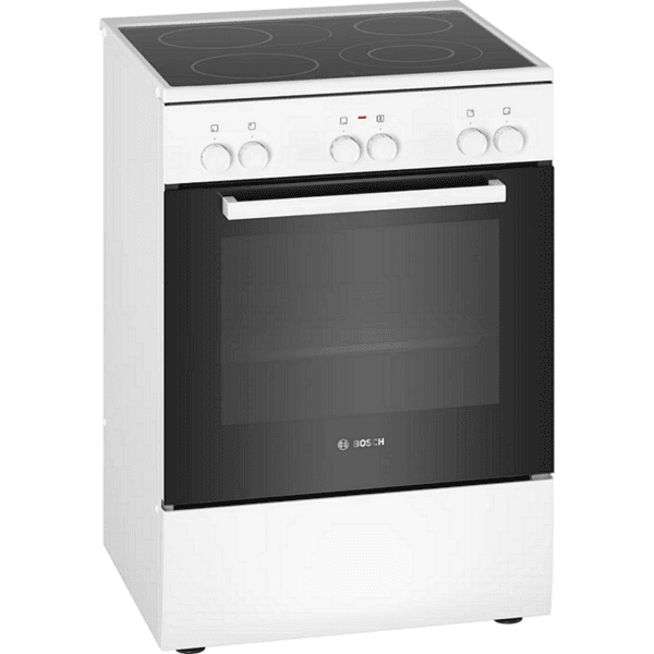 Готварска печка (ток) Bosch HKA090220 , Керамични , Бял Изображение