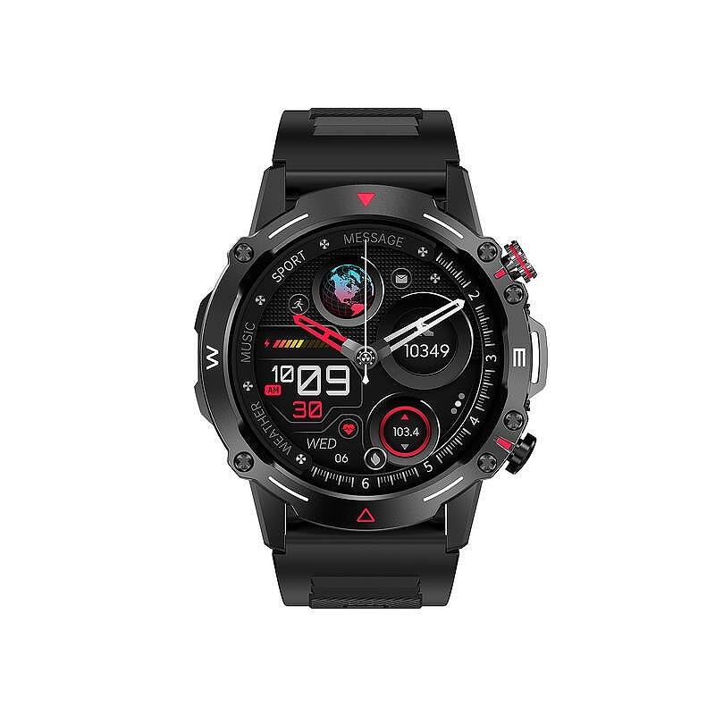 Смарт часовник LEMFO HK87 Black , 1.43 Изображение