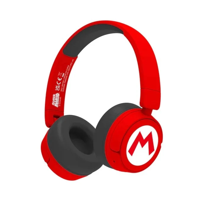 Слушалки OTL Super Mario ICON Logo BT - Детски Изображение
