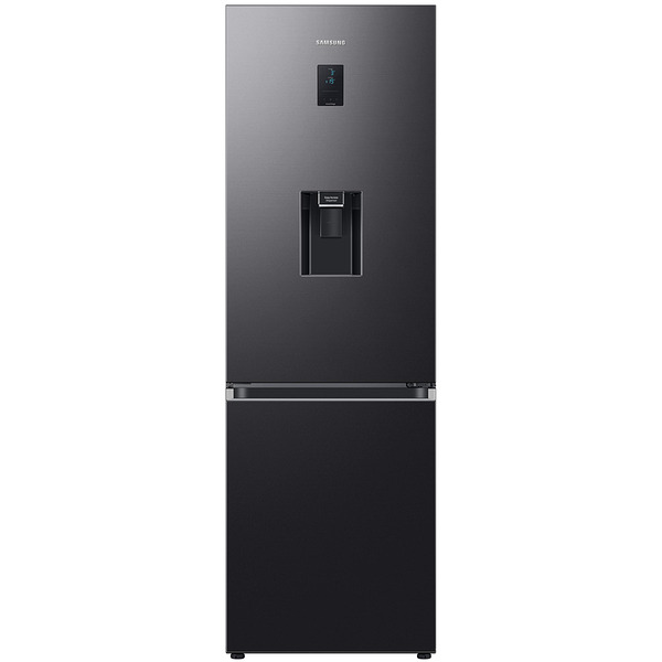 Хладилник с фризер Samsung RB34C652EB1/EF , 341 l, E , No Frost , Черен Изображение