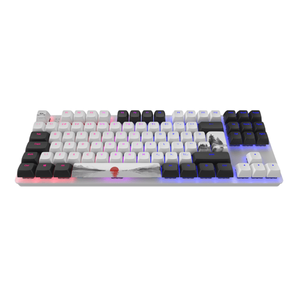 Геймърскa механична клавиатура Dark Project 87 Fuji RGB TKL - G3MS Sapphire Switches, ABS Изображение