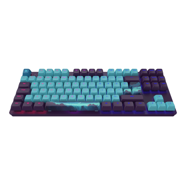 Геймърскa механична клавиатура Dark Project 87 Night Sky RGB TKL - G3MS Sapphire Switches, ABS Изображение