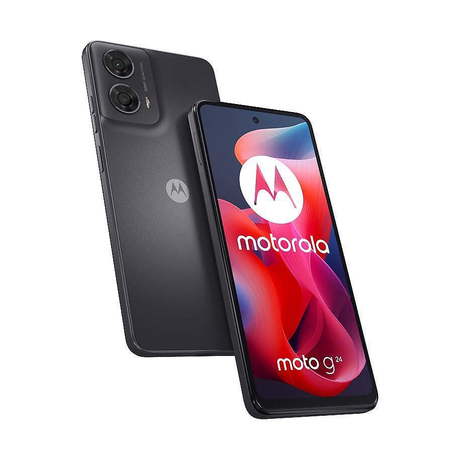 Смартфон Motorola MOTO G24 128/8 MATTE CHARCOAL , 128 GB, 8 GB Изображение