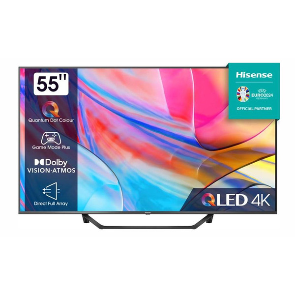 Телевизор Hisense 55A7KQ SMART TV , 139 см, 3840x2160 UHD-4K , 55 inch, QLED                                                                                                                    Изображение