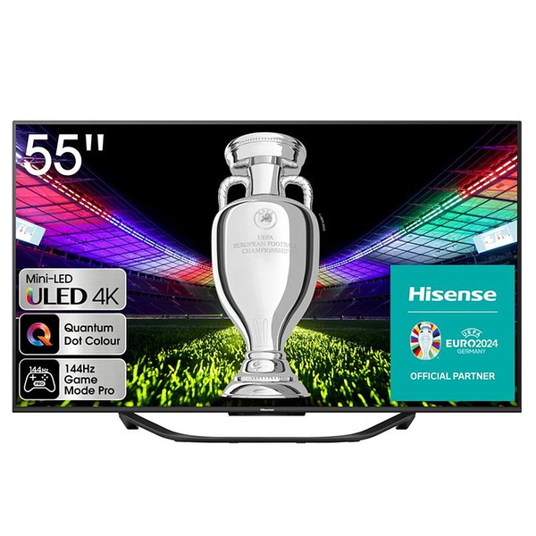 Телевизор Hisense 55U7KQ SMART TV , 139 см, 3840x2160 UHD-4K , 55 inch, QLED                                                                                                                    Изображение
