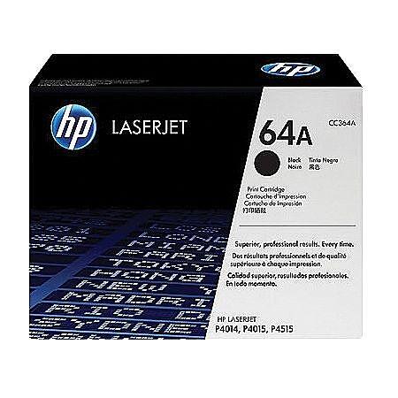 HP 64A Black LaserJet Toner Cartridge Изображение