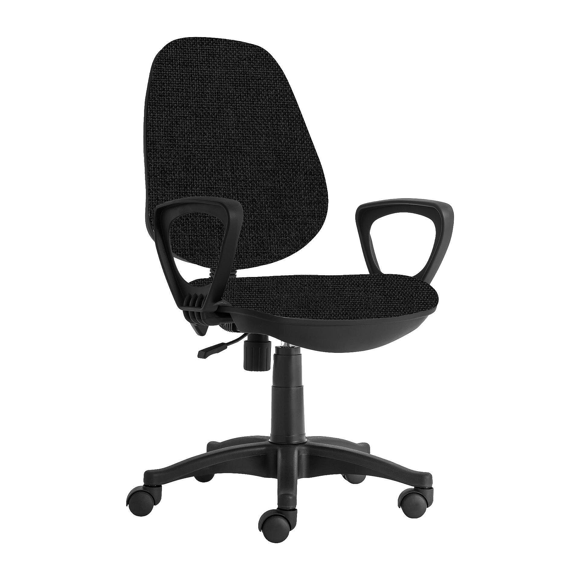 RFG Работен стол Presto Black, черен Изображение