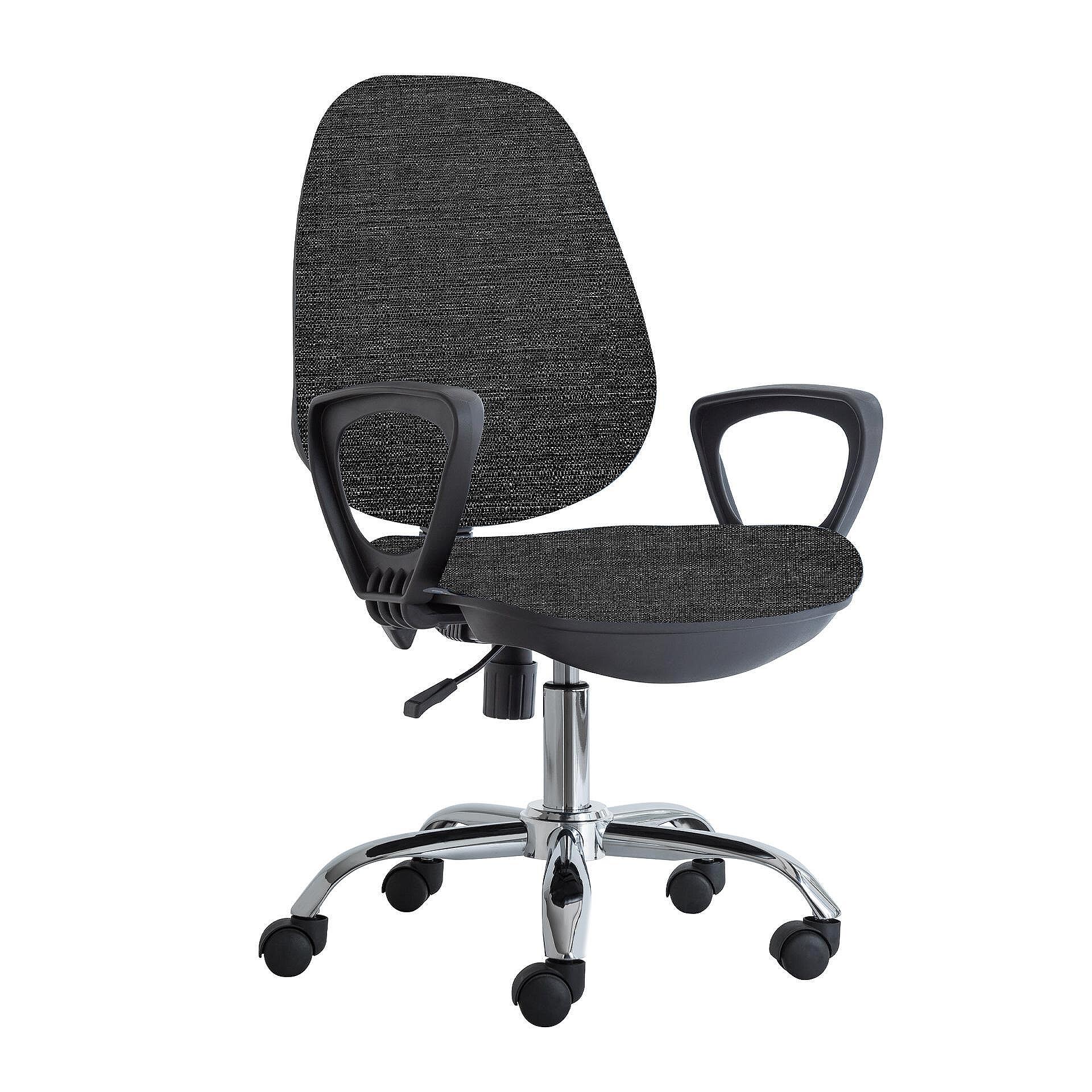 RFG Работен стол Presto Chrome, сив меланж Изображение