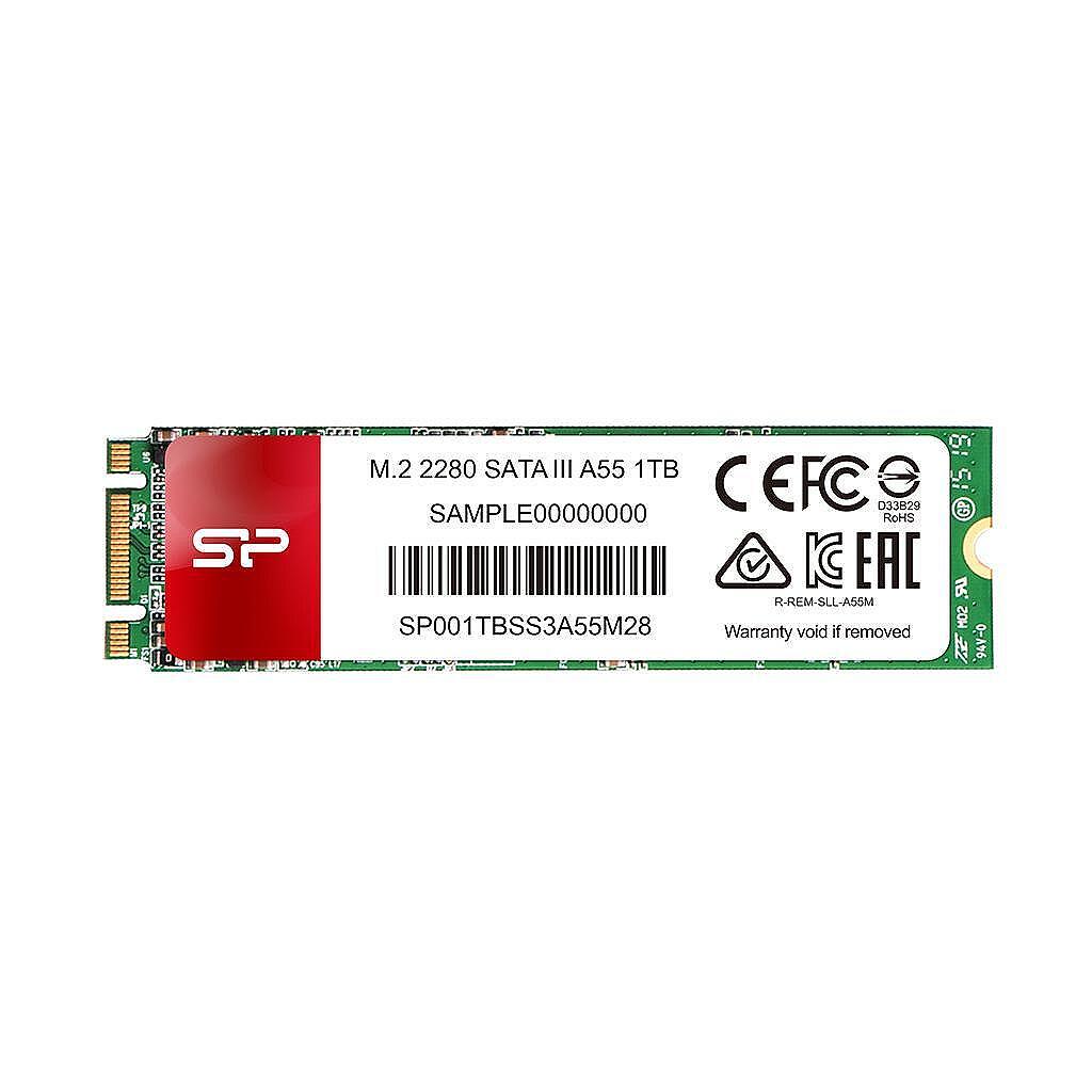 SSD SILICON POWER A55, M.2 2280, 1TB, SATA Изображение