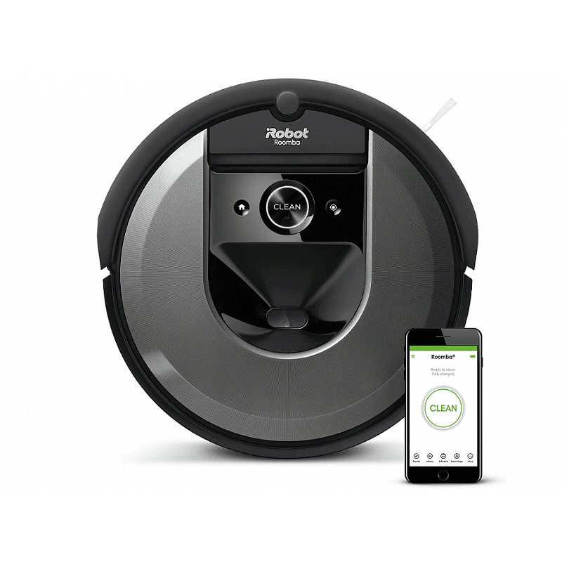 Прахосмукачка робот IRobot ROOMBA i7 Medium Silver (7150)