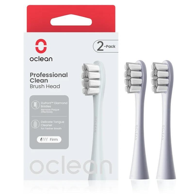 Накрайник за четки за зъби Oclean Professional clean -2 pack Silver P1C9-N*** Изображение