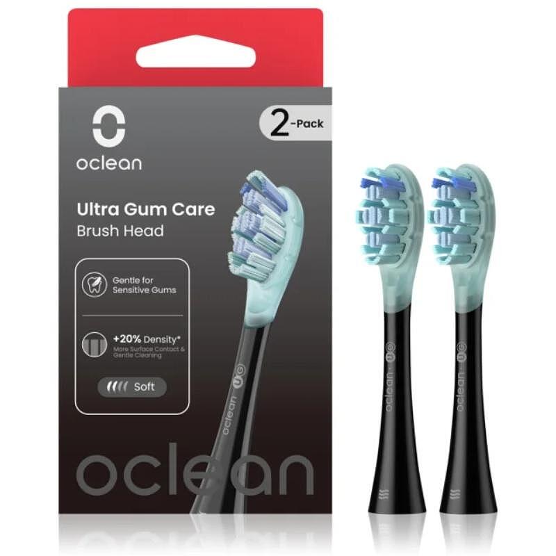 Накрайник за четки за зъби Oclean Ultra Gum Care 2 pack Black UG02 B02 Изображение