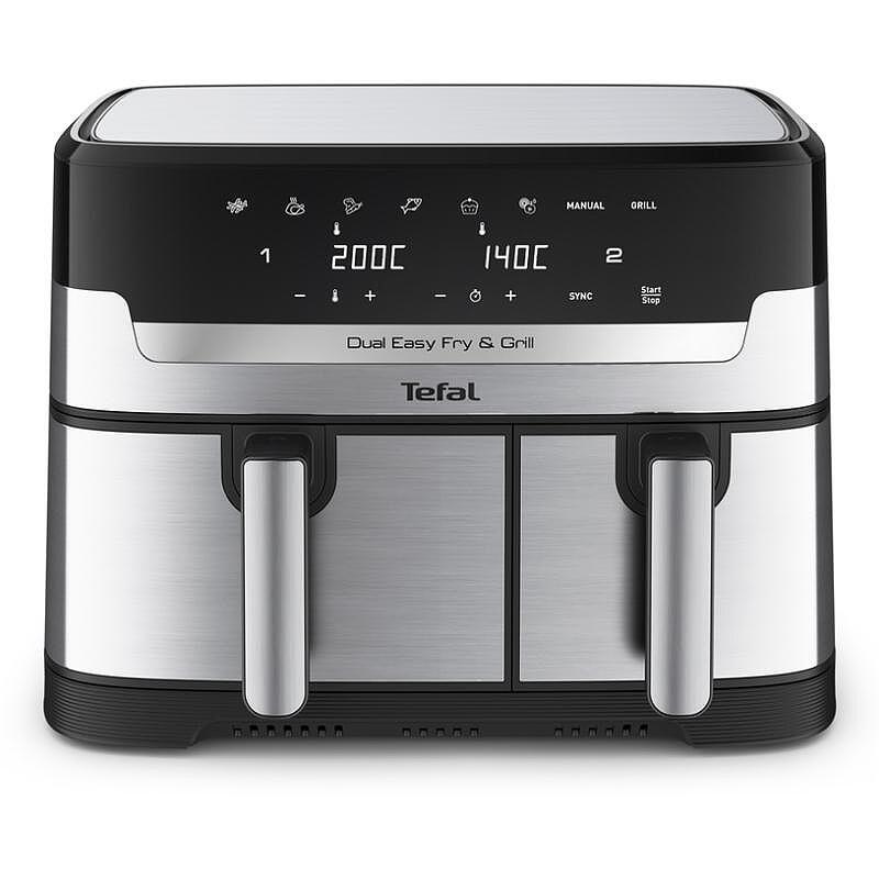 Уред за здравословно готвене Tefal EY905D10 Dual Easy Fry & Grill Изображение