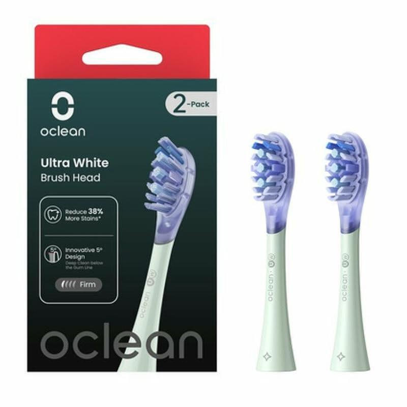 Накрайник за четки за зъби Oclean Ultra Clean Brush Head 2 pcs Green Изображение
