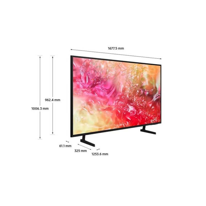 Телевизор Samsung UE75DU7172UXXH , LED , 75 inch, 189 см, 3840x2160 UHD-4K , Smart TV , Tizen