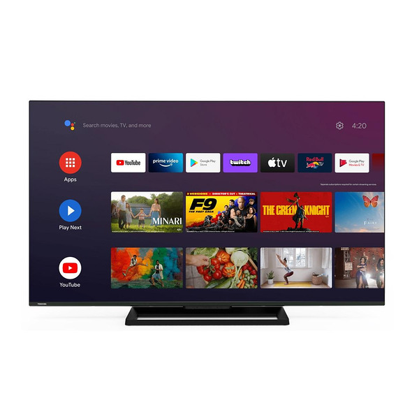 Телевизор Toshiba 50UA3E63DG ANDROID SMART , 126 см, 3840x2160 UHD-4K , 50 inch, Android , LED , Smart TV