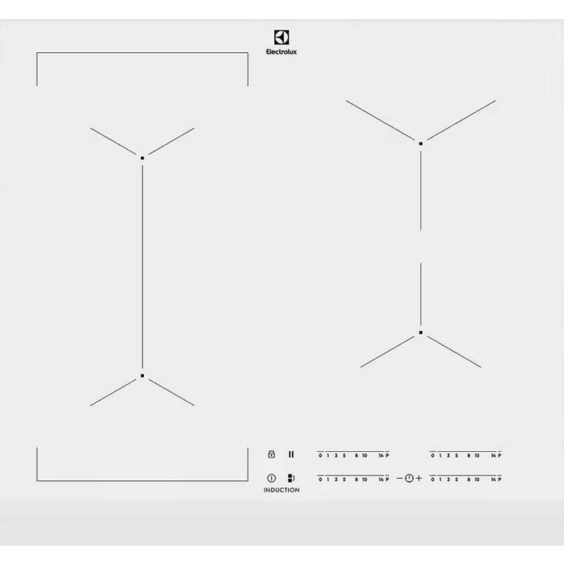 Вграден Индукционен Керамичен Плот - Топ 10 Най-Добрите Вграден керамичен плот Electrolux EIV63440BW , Индукционен