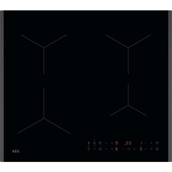 Вграден керамичен плот AEG TN64IA00FB , Индукционен Изображение