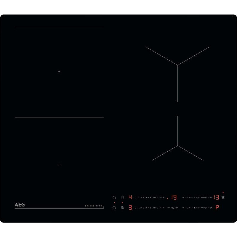 Вграден Индукционен Керамичен Плот - Топ 10 Най-Добрите Вграден керамичен плот AEG TO64IB00IB (ST) , Индукционен
