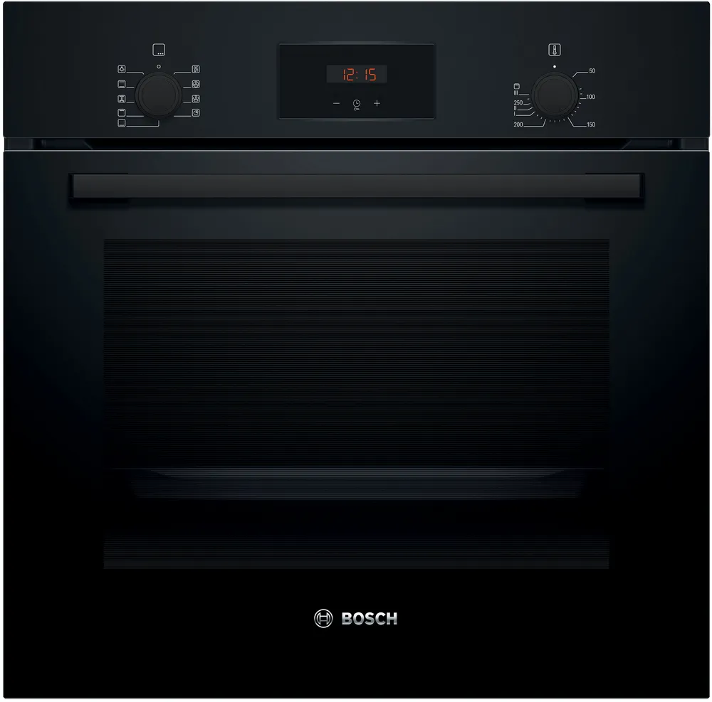 Фурна за вграждане Bosch HBF134EB2. , 66 , Eco Clean Direct , Push бутони , А