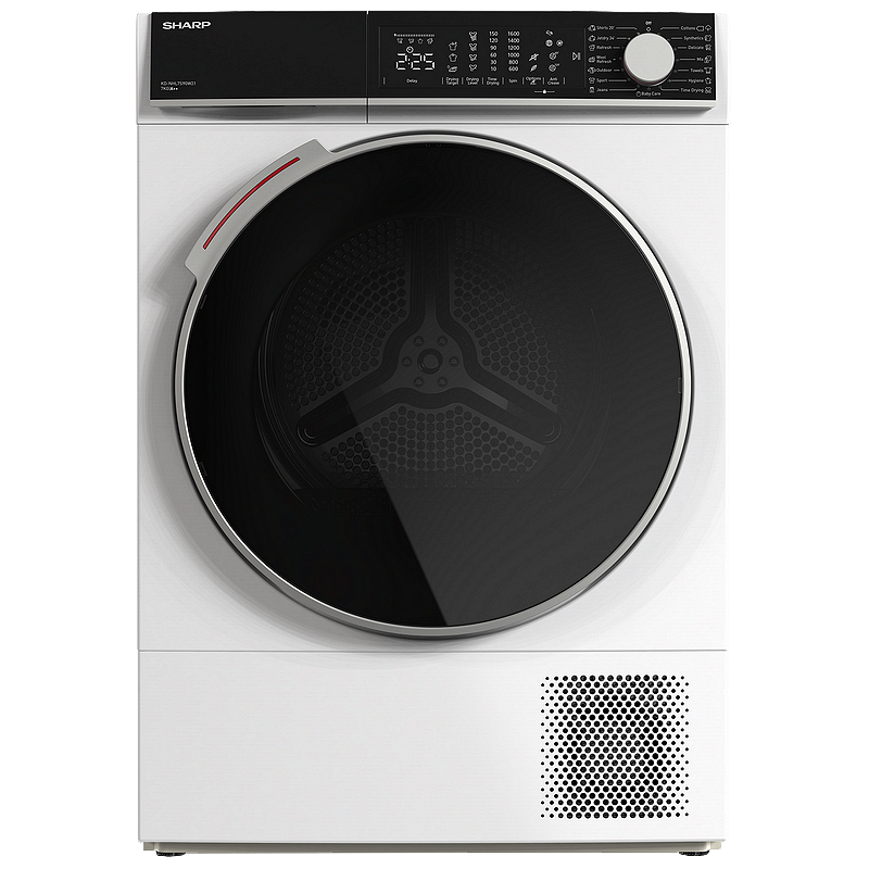 Сушилня Sharp KD-NHL8S9GWD , 8 kg, D , D , Бял