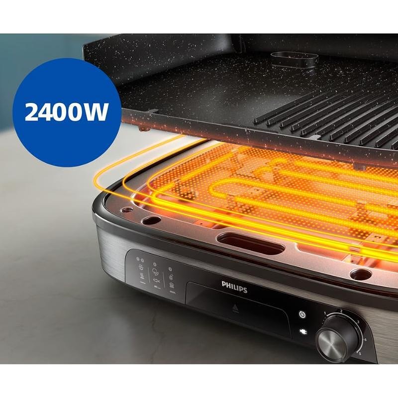 Review Philips Tafelgrill (HD6212/90): de smaak en sfeer van BBQ, maar
