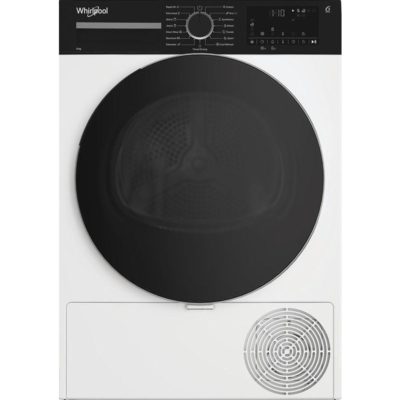Сушилня Whirlpool WPS D8 WBS EE , 8 kg, D , Бял