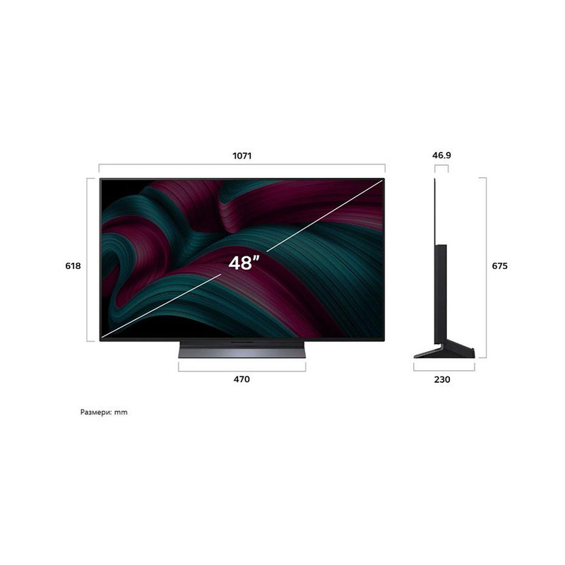 Телевизор LG OLED48C51LA