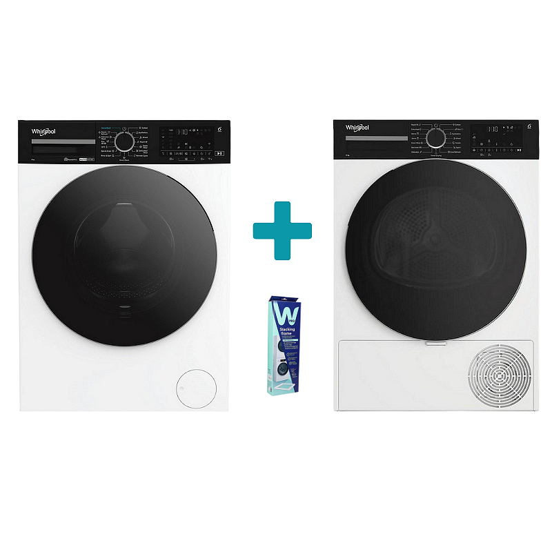 ПАКЕТ Whirlpool WPM 87W ADS EE + WPS D8 WBS EE + СВЪРЗВАЩ КИТ CDS102