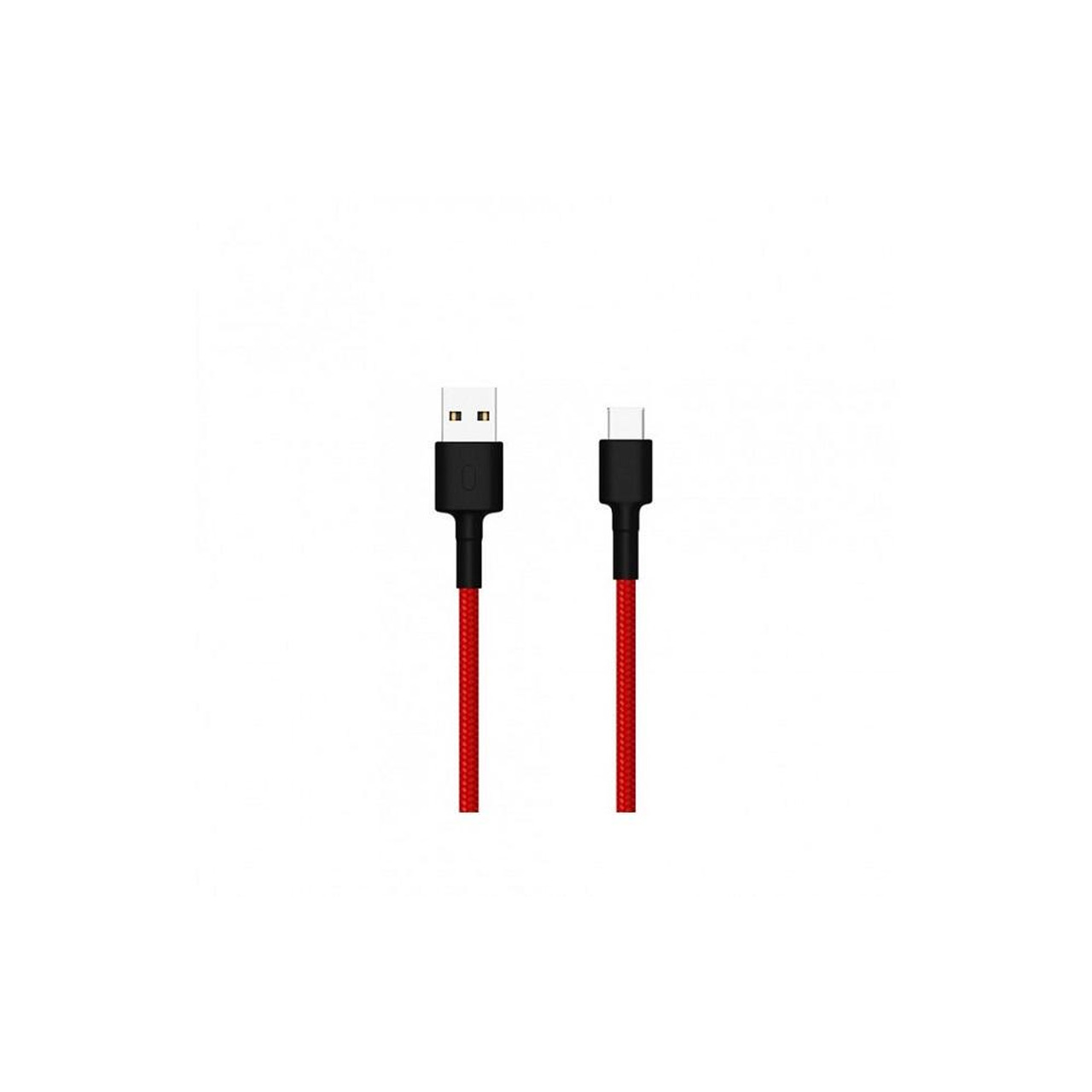 Кабел Xiaomi Mi Braided USB Type-C Cable RED SJV4110GL